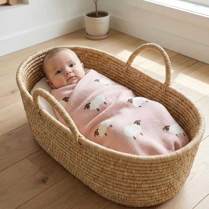 Luxury Knit Baby Receiving Blanket - Image 7