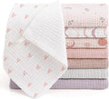 Bearmoss Muslin Burp Cloths 100% Cotton Cloths Baby Burp Cloths Muslin by Bearmoss