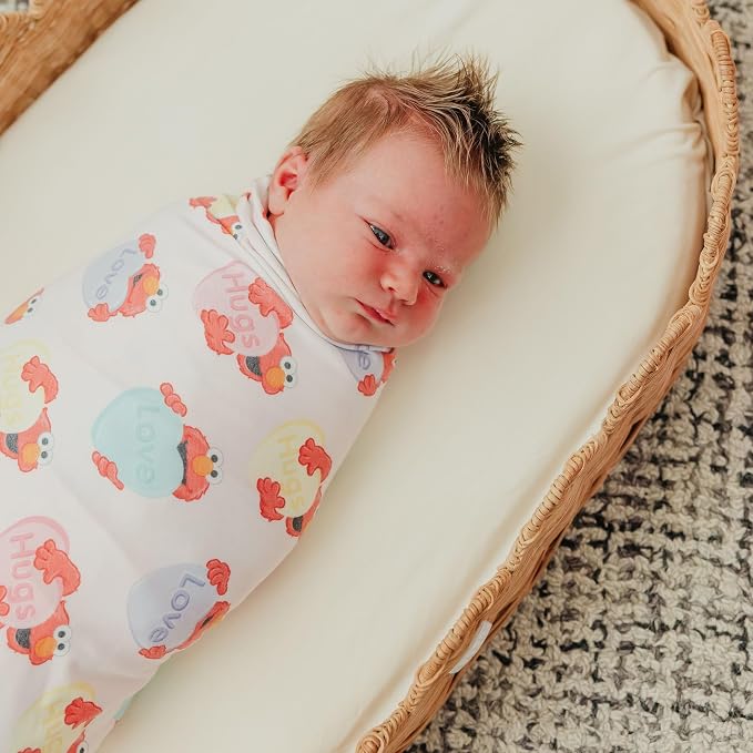 Copper Pearl Swaddle Blankets for Newborns | Soft Stretchy Receiving Blankets - Image 4
