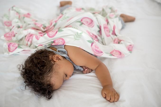 Copper Pearl Swaddle Blankets for Newborns | Soft Stretchy Receiving Blankets - Image 6
