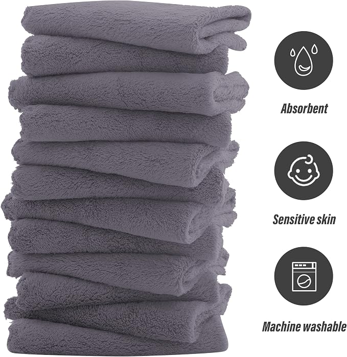 Sunny zzzZZ Ultra Soft 24 Pack Baby Washcloths - Image 4