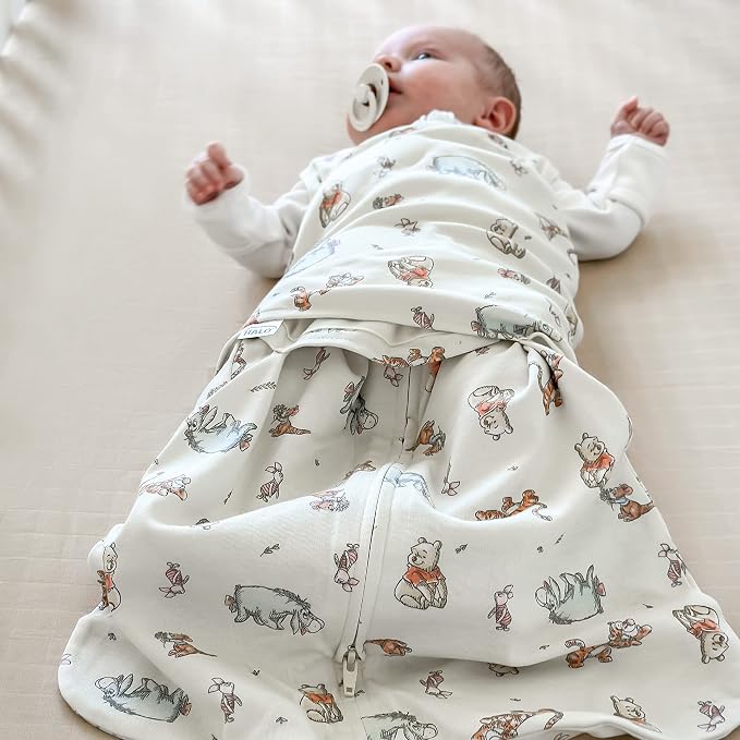 HALO Disney Baby 100% Cotton Sleepsack Swaddle, 3-Way Adjustable Wearable - Image 4