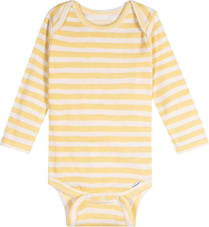 Onesies Brand Baby Boys & Girls 6-Pack Long Sleeve Bodysuits - Image 3