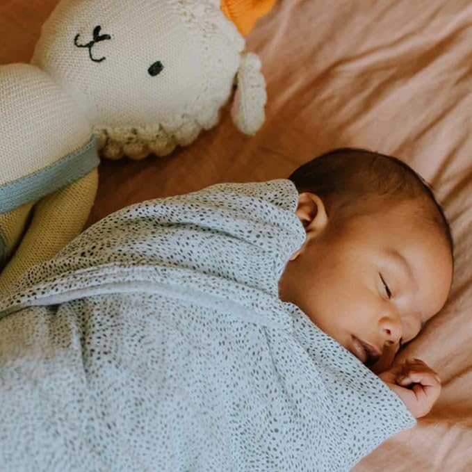 Little Unicorn Premium Cotton Swaddle Baby Blanket | Breathable Fabric | - Image 8