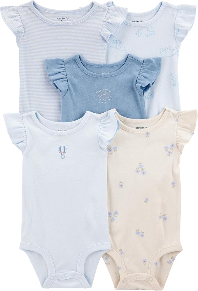 Carter's baby-girls Multi-pk Bodysuits 126g330 by Carters
