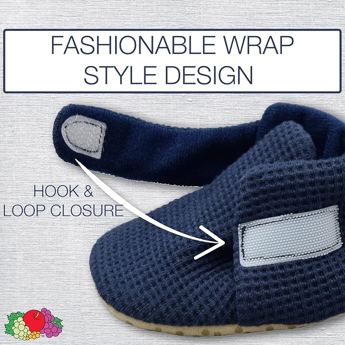 Fruit of the Loom Cozy Thermal Wrap Booties - Image 5