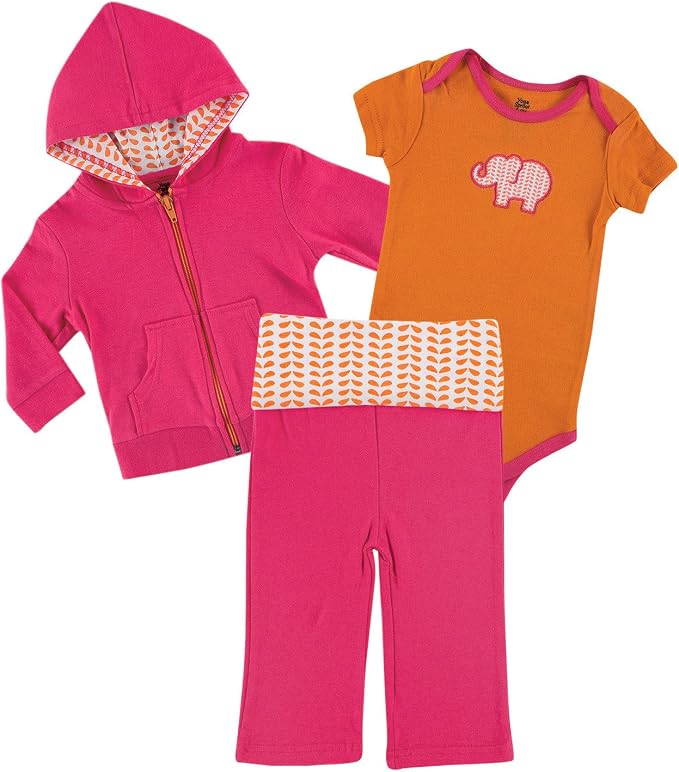 Yoga Sprout Bodysuit, and Track Jacket Set by Yoga+Sprout