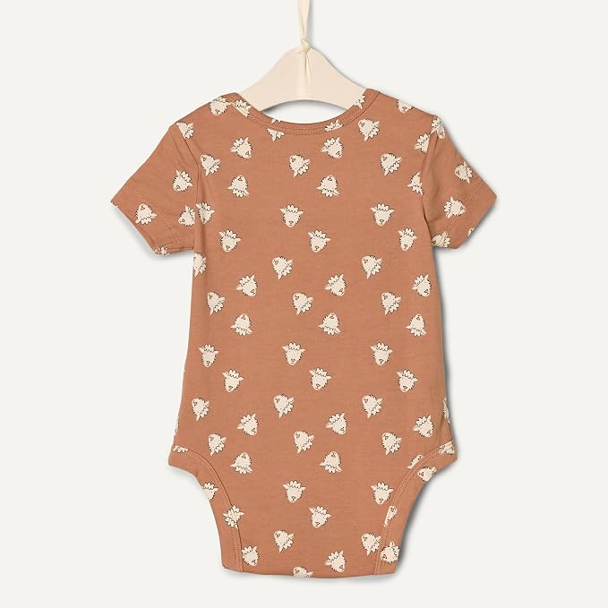 Amazon Essentials x Sofia Grainge Unisex Babies' Side Snap Short Sleeve Bodysuit - Image 5