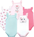 Hudson Baby Unisex Baby Cotton Sleeveless Bodysuits by HudsonBaby