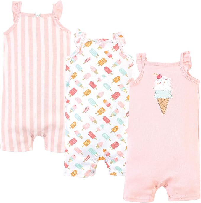 Hudson Baby Unisex Cotton Rompers - Image 2