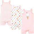 Hudson Baby Unisex Cotton Rompers by HudsonBaby