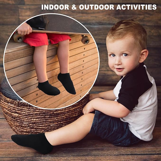 Toddler Socks, 16 Pairs Low Cut Ankle Socks - Image 7