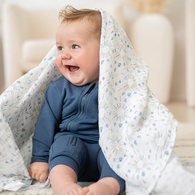 aden + anais Essentials Swaddle Blanket, Muslin Blankets - Image 4