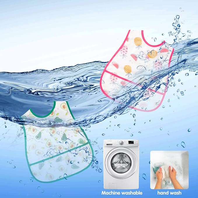R HORSE 5Pcs Baby Feeding Bibs - Image 5