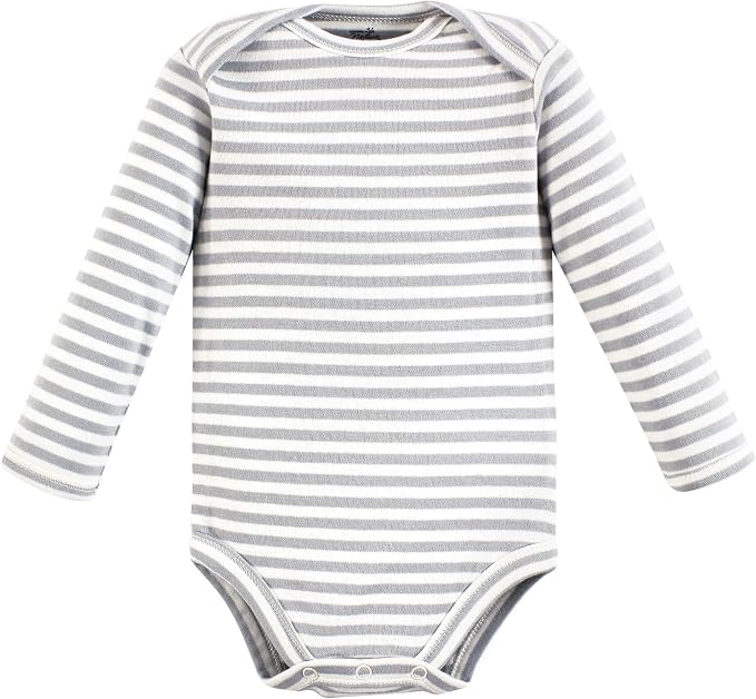 Touched by Nature Unisex Baby Organic Cotton Long-Sleeve Bodysuits - Image 7