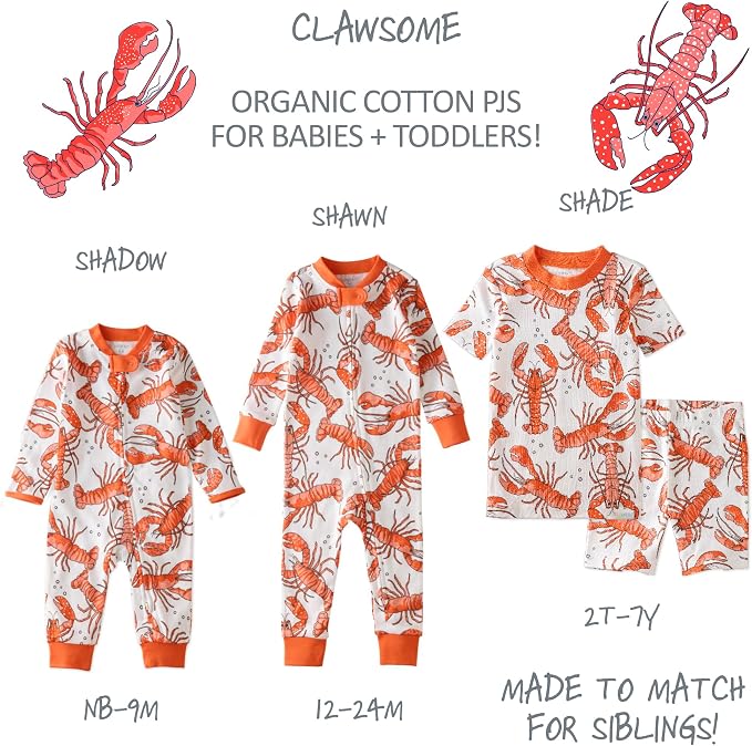 Butterblu Shade Snug-fit 2-Piece Short Sleeve PJs 100% Organic Cotton - Image 6