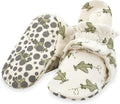 Zutano Unisex Organic Cotton Baby Booties, Stay-On and Non-Slip, Newborn to by Zutano