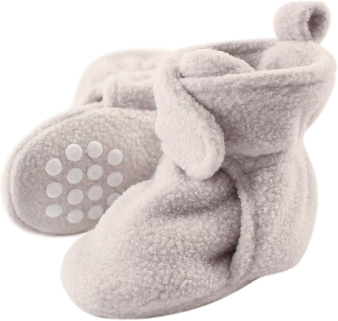 Luvable Friends Unisex Baby Cozy Fleece Booties - Image 2