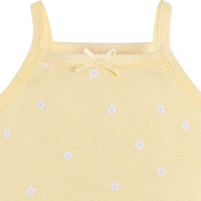 Gerber Baby Girls Multi-Pack Sleeveless Onesies Bodysuit - Image 2