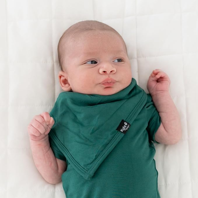 KYTE BABY Short Sleeve Baby Bodysuit, Buttery Soft Rayon Made From Bamboo - Image 4