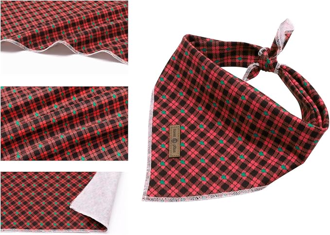 Lionet Paws Reversible Washable Cotton Dog Bandana - Image 2