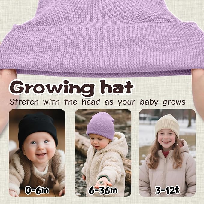 ZOORON Toddler Beanie Baby Beanies - Image 3