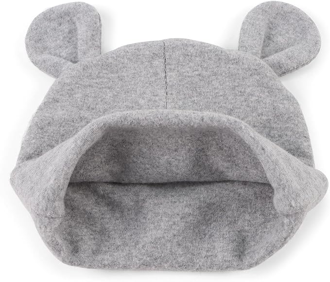 Pesaat Newborn Hospital Hat 0-12Months Preemie Boys Girls Beanie Solid Infant - Image 3