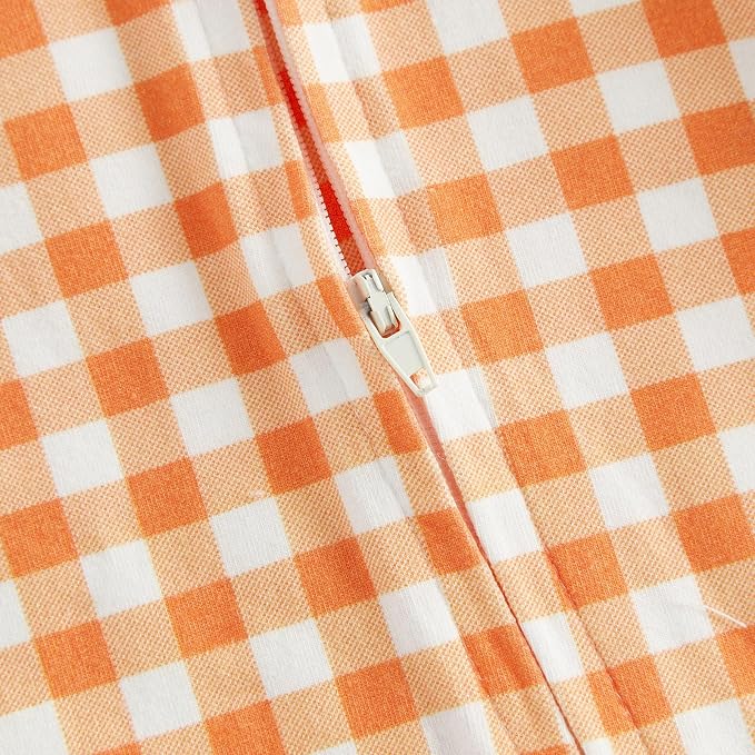 Seyurigaoka Newborn Baby Boy Girl Romper Long Sleeve Zipper Jumpsuit - Image 5