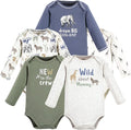 Touched by Nature Unisex Baby Organic Cotton Long-Sleeve Bodysuits by TouchedbyNature