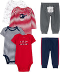 Simple Joys by Carter's Baby 6-piece Bodysuits and Pants Set by SimpleJoysbyCarters