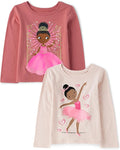 The Children's Place Baby Girls' And Toddler Unicorns, butterflies, trends Long by TheChildrensPlace