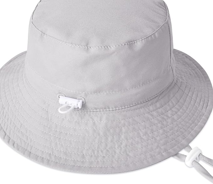 Baby Toddler Sun Hat, Kids Summer UPF 50+ Foldable Beach Bucket Hat - Image 4