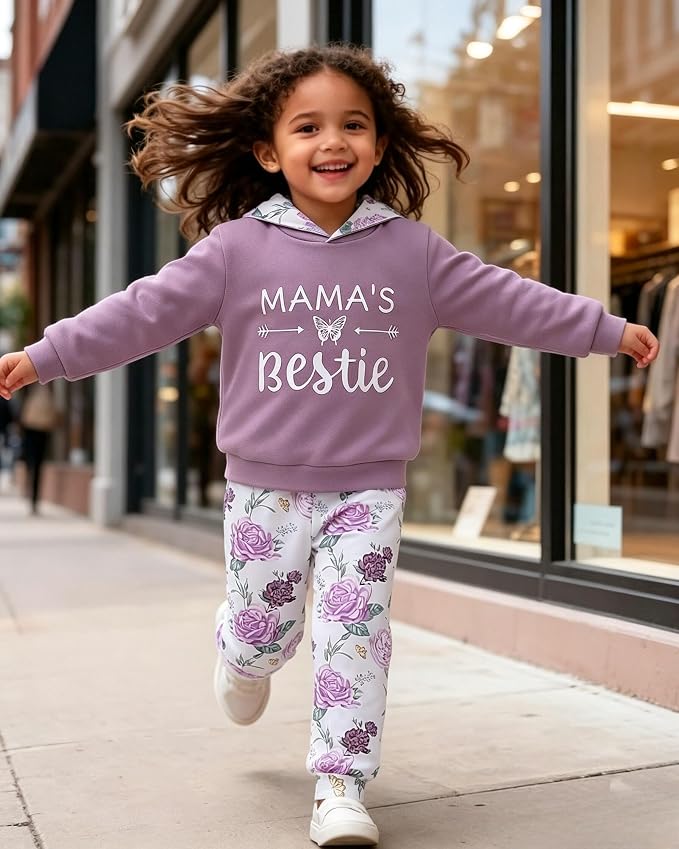 ZOEREA Toddler Girl Clothes Baby little Outfits Fall Winter Cute Sets 1-6T - Image 4