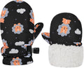 Toddler Gloves Kids Mittens Winter Warm Lined Fleece Gloves Waterproof Snow by Slivery+Color
