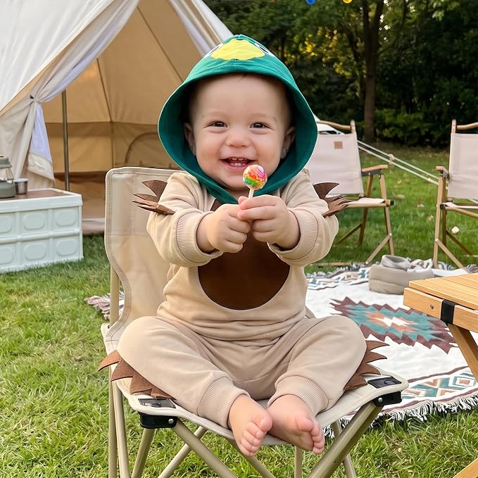 Infant Baby Boy Fall Winter Clothes Outfit Hooded Long Sweatshirt Pant Set - Image 2