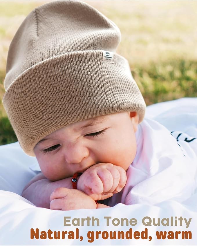 FURTALK Baby Beanie Knit Winter Hats 3 Pack - Image 3