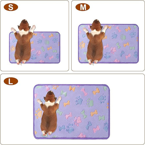 1 Pack 3 Blankets for Dog Puppy Cat | Super Soft Fluffy Premium Fleece Pet - Image 2