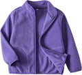 Toddler Boys Girls Fleece Jacket Lightweight Fall Spring 2-12 Years by EIGIOO