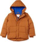 Amazon Essentials Babies, and Boys' Heavyweight Hooded Puffer Jacket by AmazonEssentials