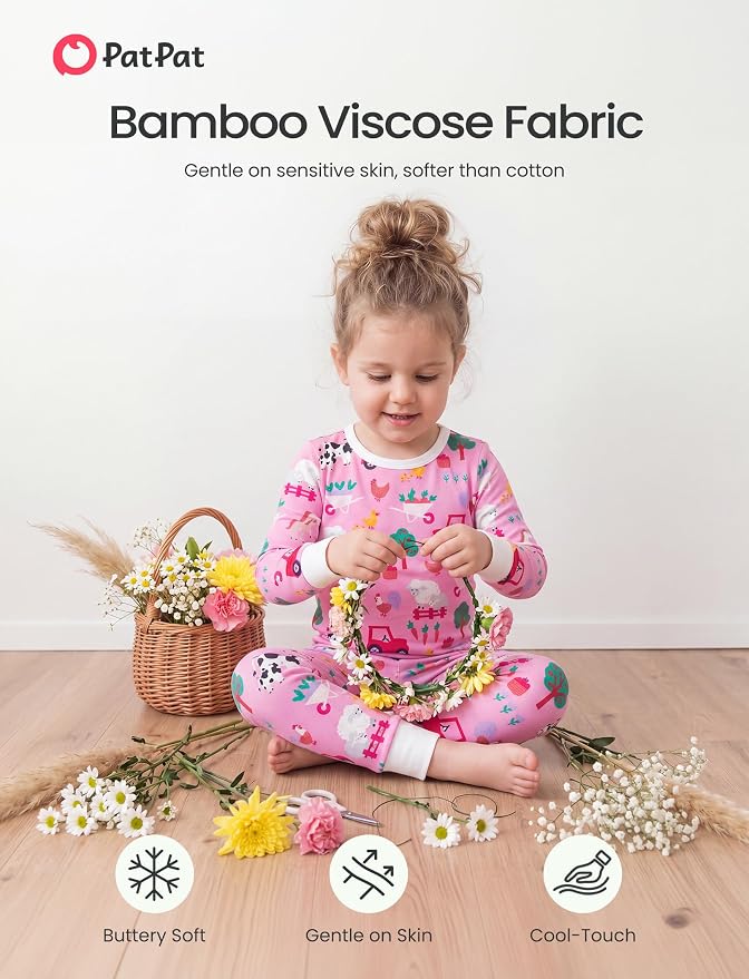 PATPAT Bamboo Viscose Pajama Set - Image 4