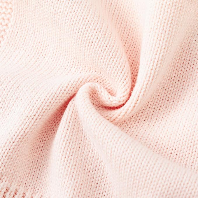 Simplee kids Baby Girl Romper, Sleeveless Pompoms Square Neck | Soft Breathable - Image 7