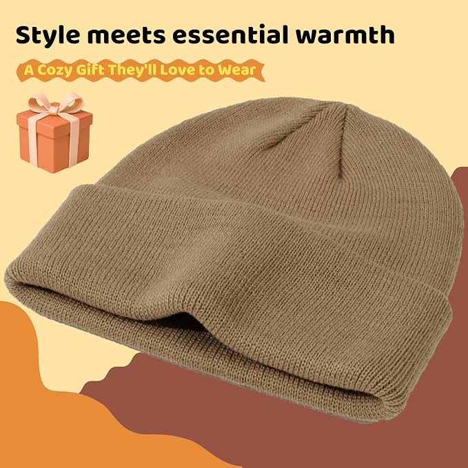 YMYDYFC Baby Beanie 3Pack Toddler Beanie Baby Winter Hats Boy&Girl 0-6Years | - Image 4