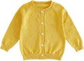 BULINGNA Toddler Baby Girl Cardigan Sweater Long Sleeve Button Down Knit by BULINGNA