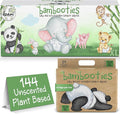 Bamboo Baby Diapers, Totally Chlorine Free for Sensitive Skin for Newborns to XXL. Hypoallergenic & Non Toxic Eco Friendlier Plant-Based Materials. TCF XL Size 5 Diapers (144 ct)