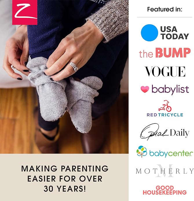 Zutano Baby Boys' Cozie Fleece Baby Booties - Image 6