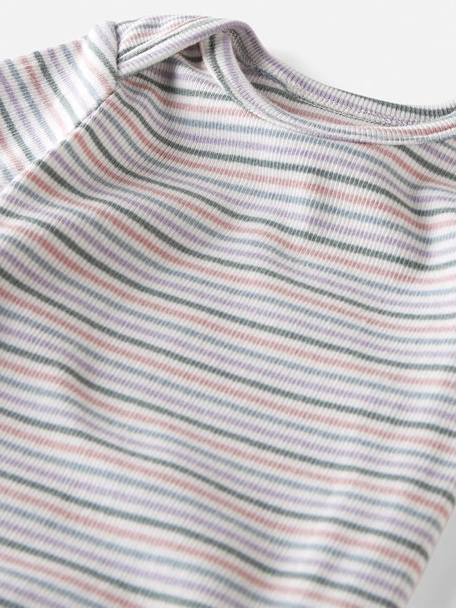 little planet by carter's Unisex Baby 3-pack Short Sleeve Bodysuits Made - Image 2