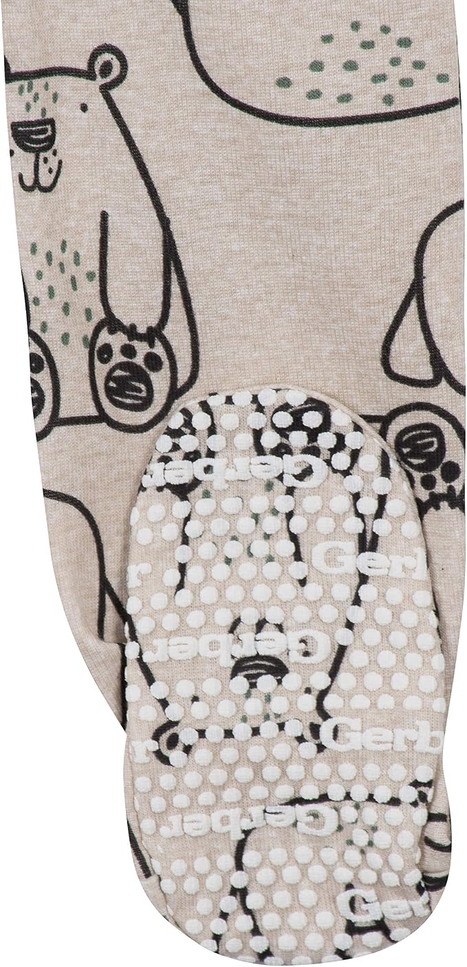 Gerber Baby Boys 2-Pack Footed Pajamas - Image 8