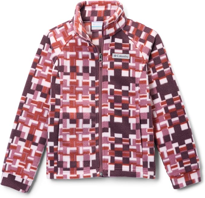 Columbia Youth Girls Benton Springs II Printed Fleece Jacket by Columbia