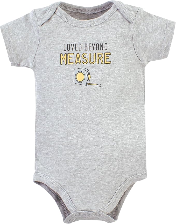 Hudson Baby Unisex Baby Cotton Bodysuits 5-pack - Image 5