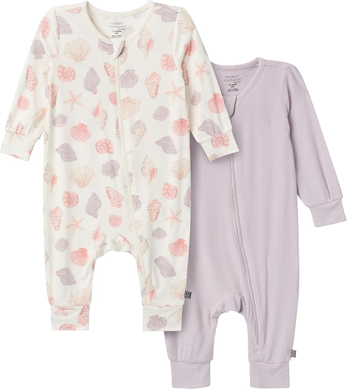 MODERNMOMENTS Baby Viscose 2-pack Footless Coveralls by ModernMomentsbyGerber